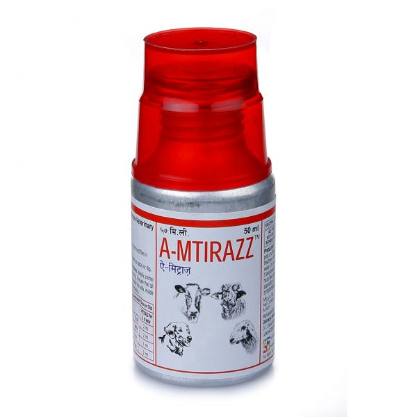 Amitraz 12.5% dip concentrate liquid for Fleas , Ticks & Chewing Lice Infestation