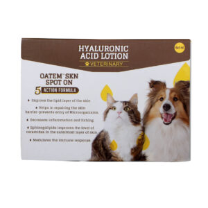 Oatem Spot On, Skin lotion for dogs and cats.
