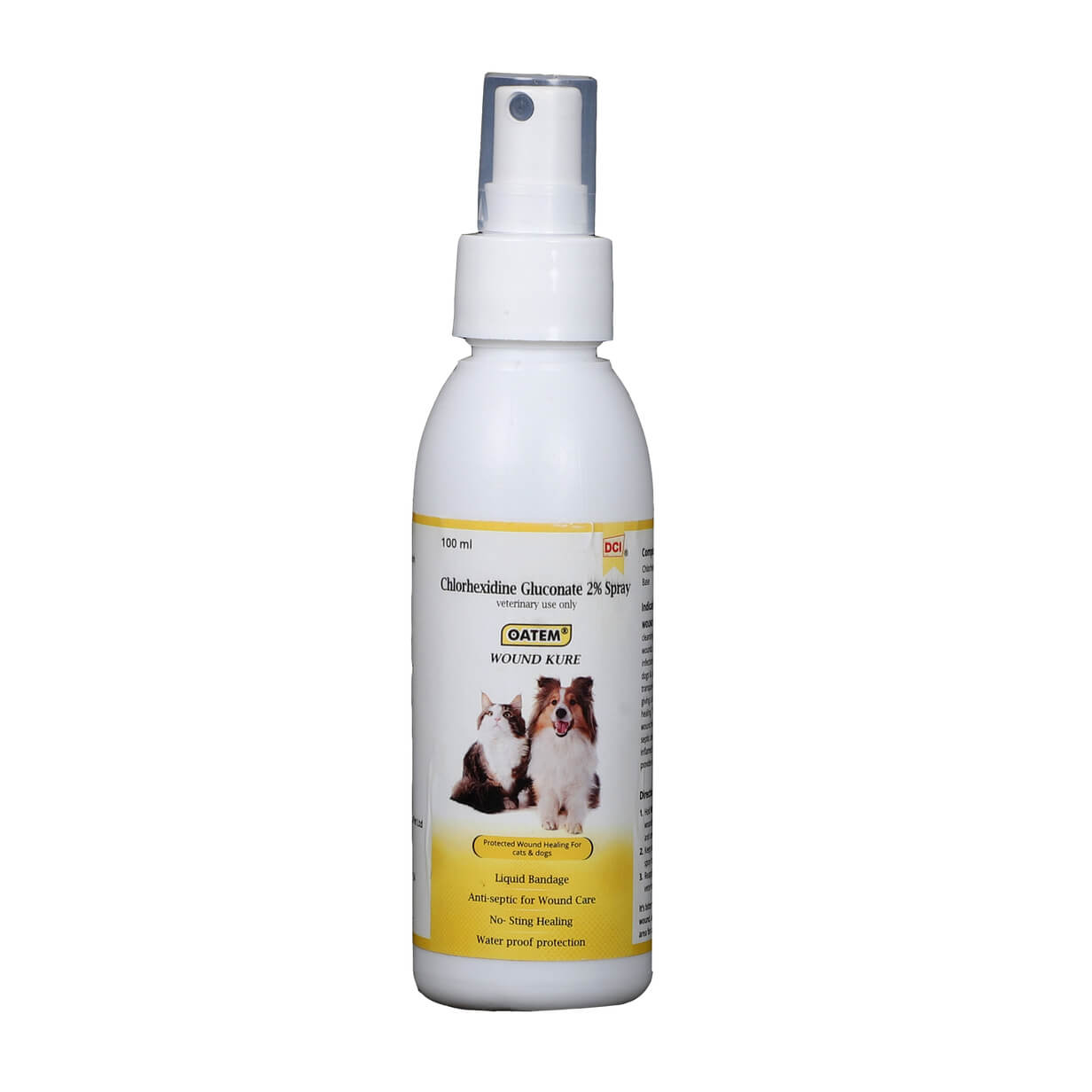 WOUND KURE - Anti-bacterial & Anti-Septic Spray For Animals