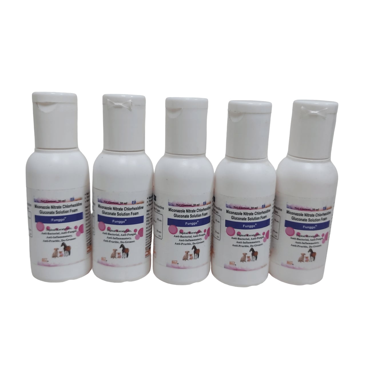 Anti Dandruff Shampoo Funggo 50ml (pack of 5)