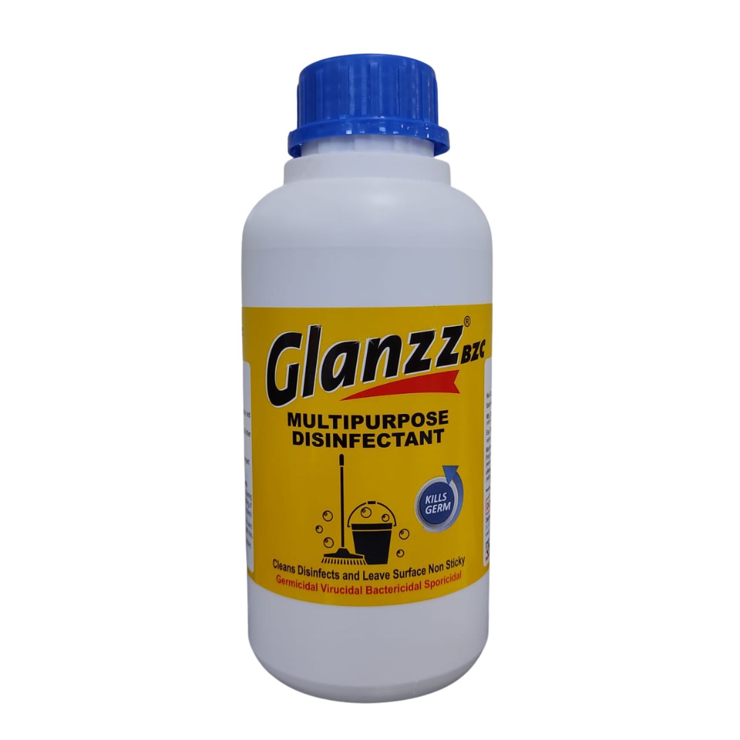 Glanzz BZC, Multipurpose Disinfectant Cleaner (Benzalkonium Chloride Solution